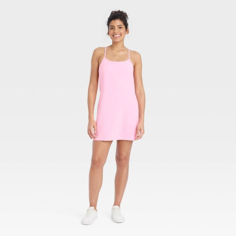 Women's Flex Strappy Active Dress - All In Motion Pink M